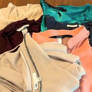 6 assorted tops $12!